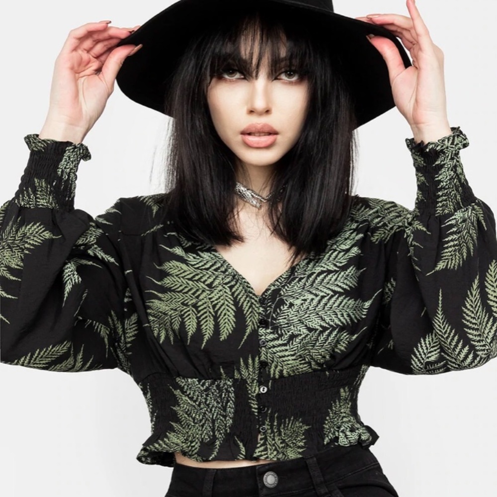 Disturbia Fern Blouse